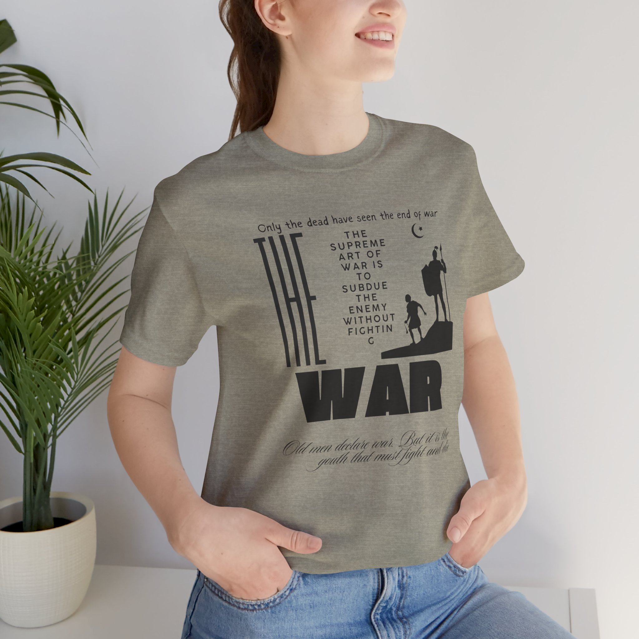 The War Quote Graphic Tee — Inspirational Military Tribute T-Shirt - Image 5