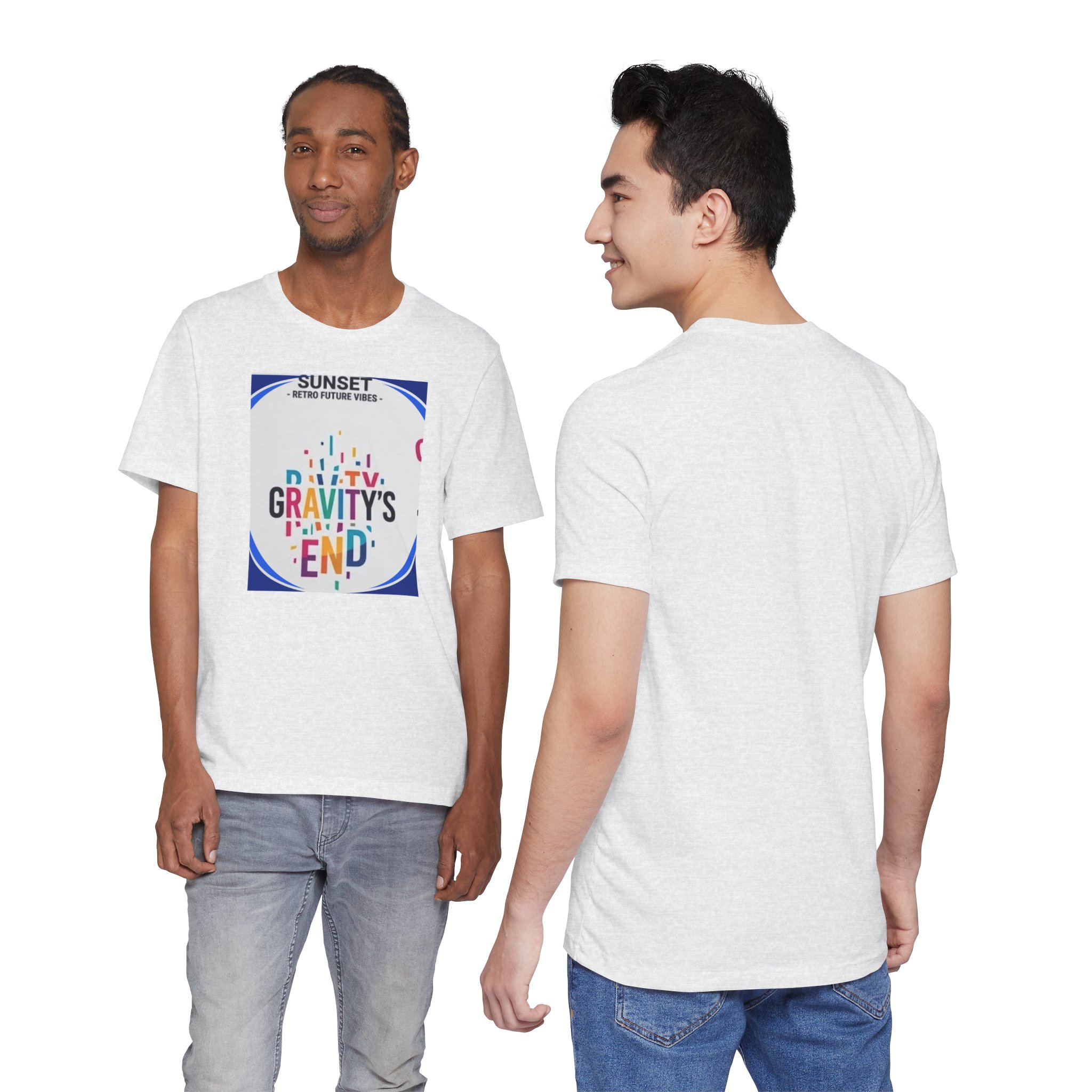 Sunset Retro Vibes “Gravity's End” Graphic Tee - Image 5