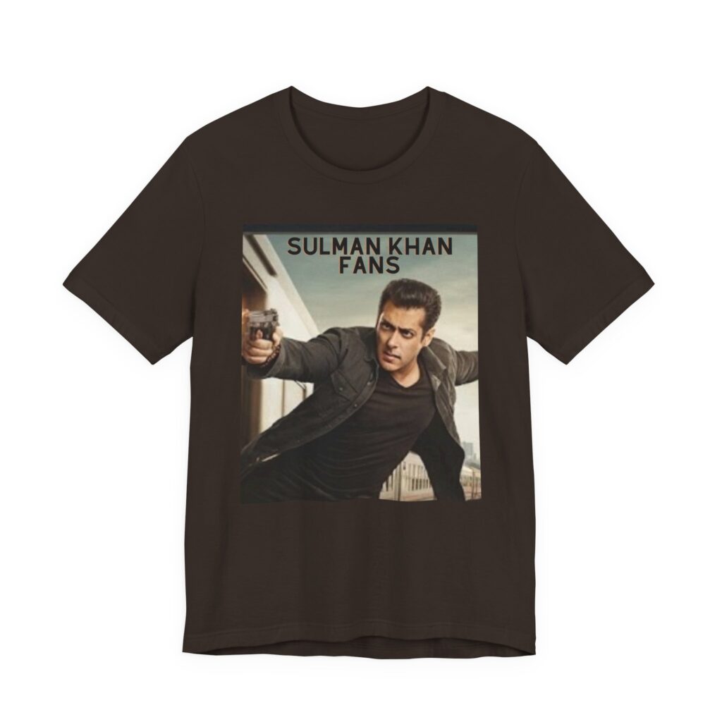 Action Movie Fan Tee — "Sulman Khan Fans" Graphic T-Shirt