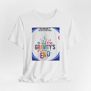 Sunset Retro Vibes “Gravity's End” Graphic Tee