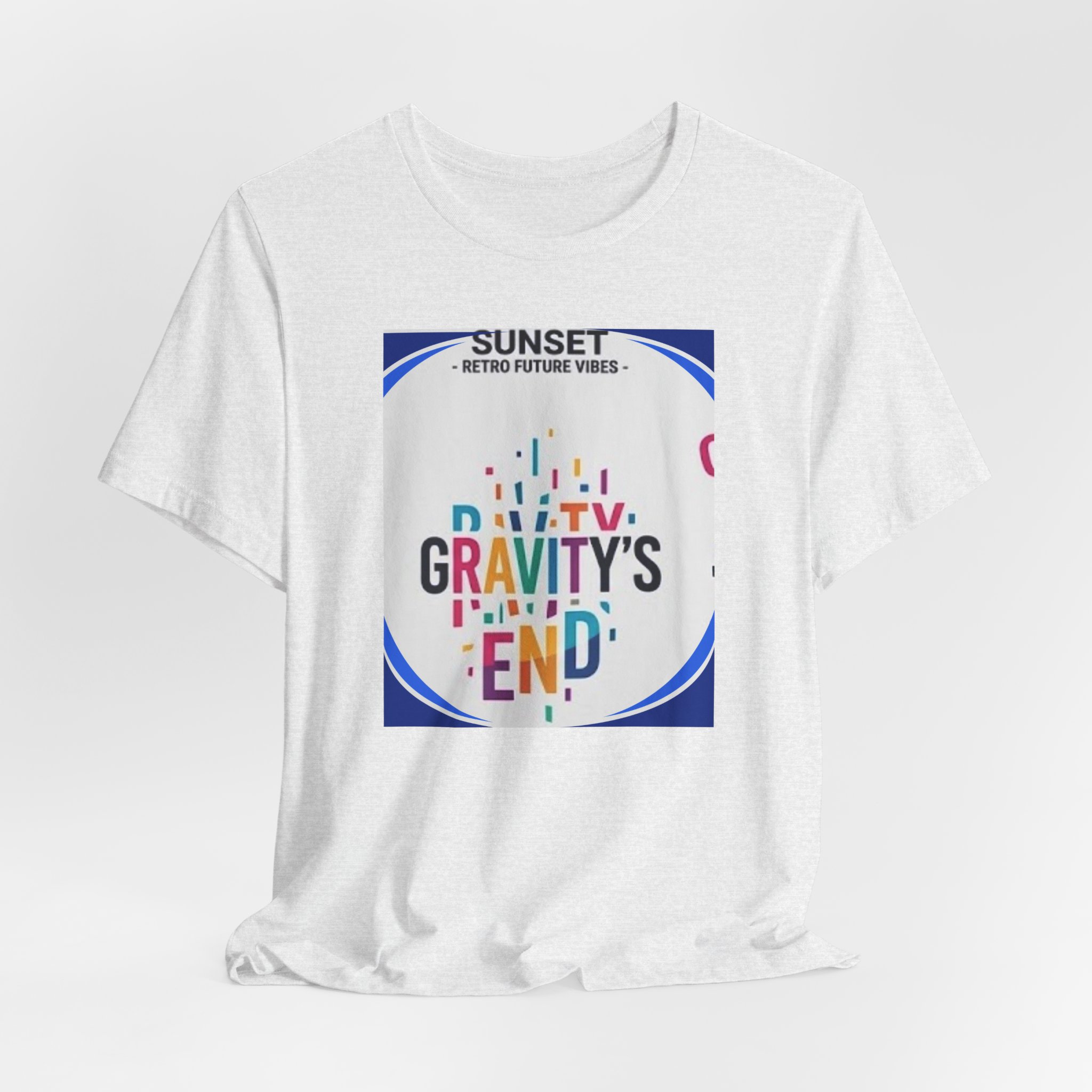 Sunset Retro Vibes “Gravity's End” Graphic Tee