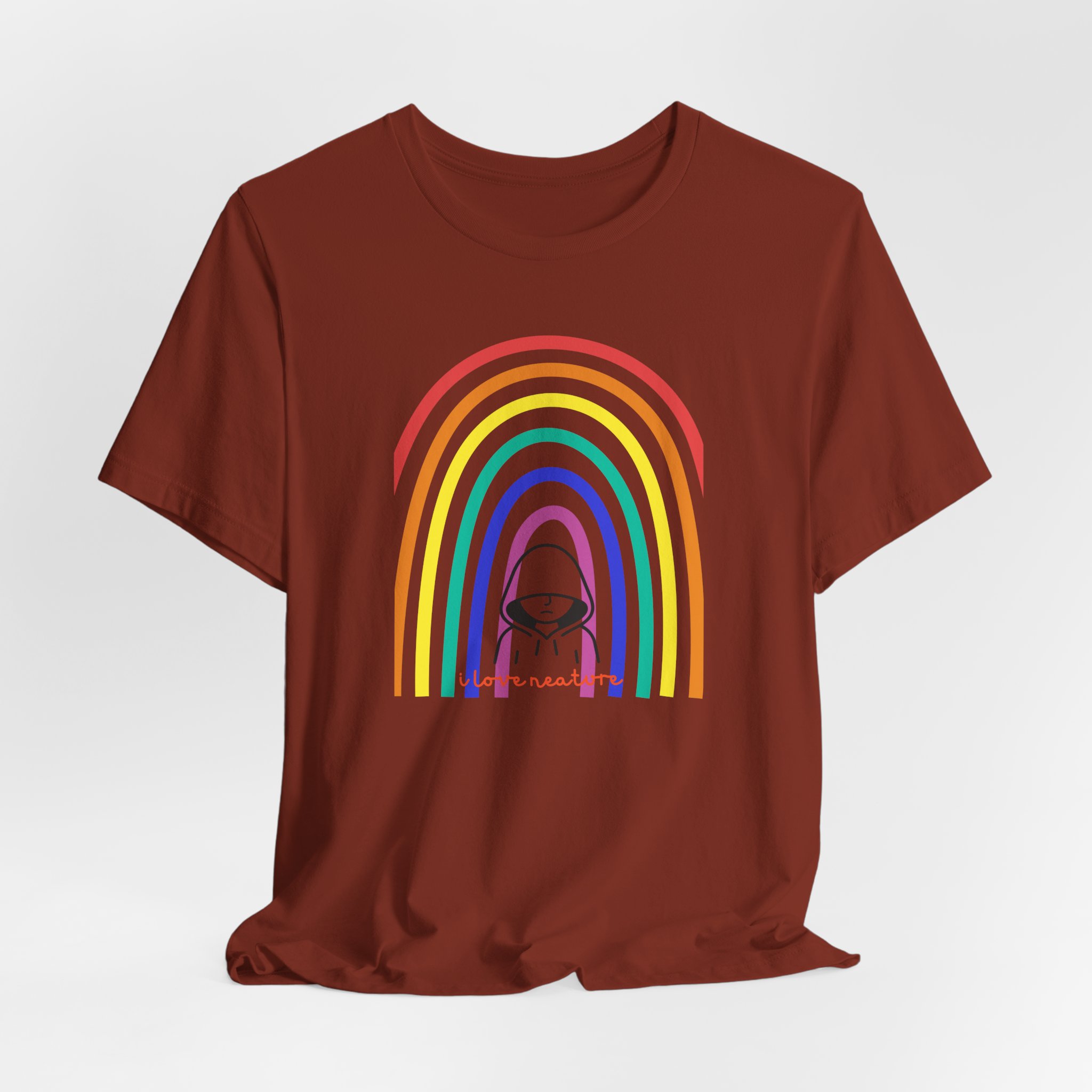 Rainbow Astronaut Tee — Retro Pride Space Graphic T-Shirt - Image 4