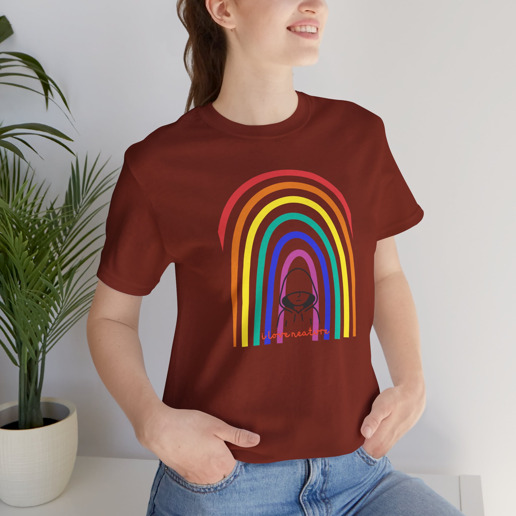 Rainbow Astronaut Tee — Retro Pride Space Graphic T-Shirt - Image 5